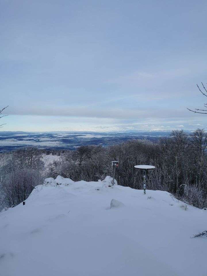 FOTO: Na Gorjance po zimo oz. na sneg