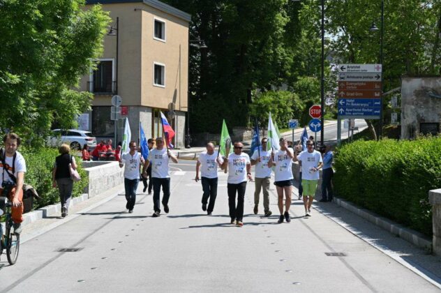 FOTO: Slovenska olimpijska bakla na Dolenjskem