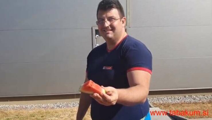 VIDEO: Goce zna izbrati 'ta najboljšo' lubenico ;)
