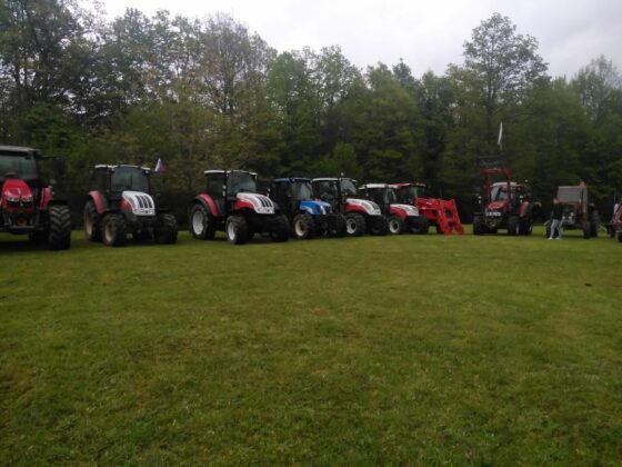 FOTO: V Cerovcu blagoslov traktorjev