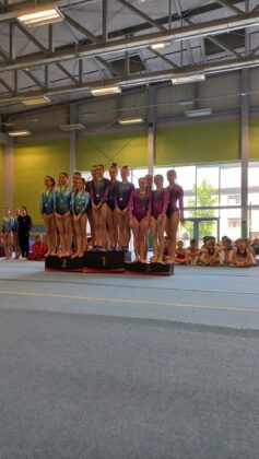 FOTO: Pokal Slovenije in novomeške gimnastičarke z medaljami
